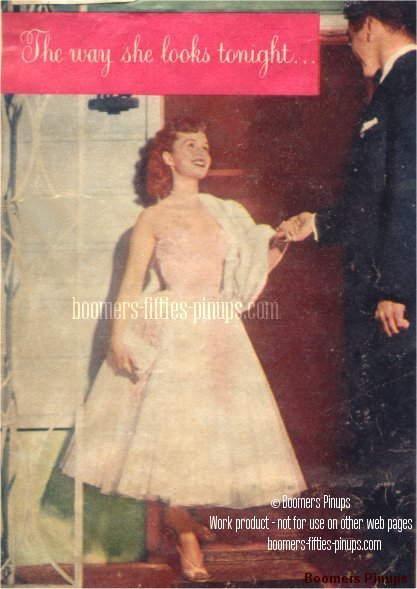  &copy; boomers pinups work product - 1950s formal dress