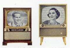  &copy; boomers pinups - 1955 GE tv
