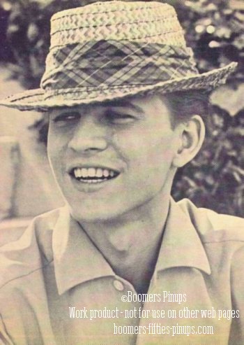 &copy; boomers pinups work product - bobby rydell picture 1950's, 1960's teen idol