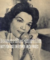  &copy; boomers pinups work product - connie francis picture
