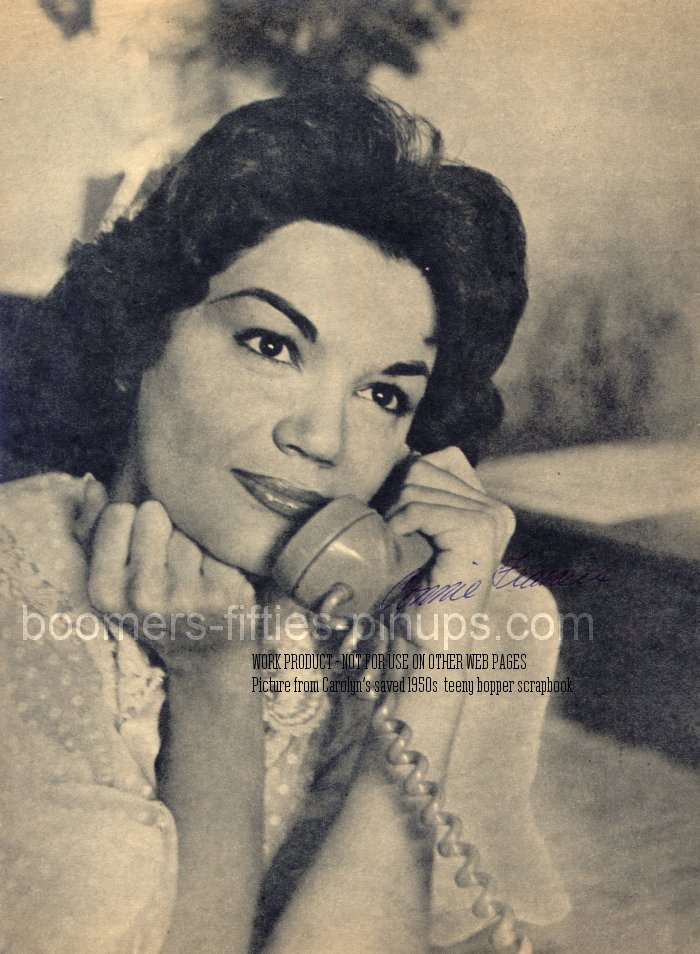  &copy; boomers pinups work product - connie francis photo