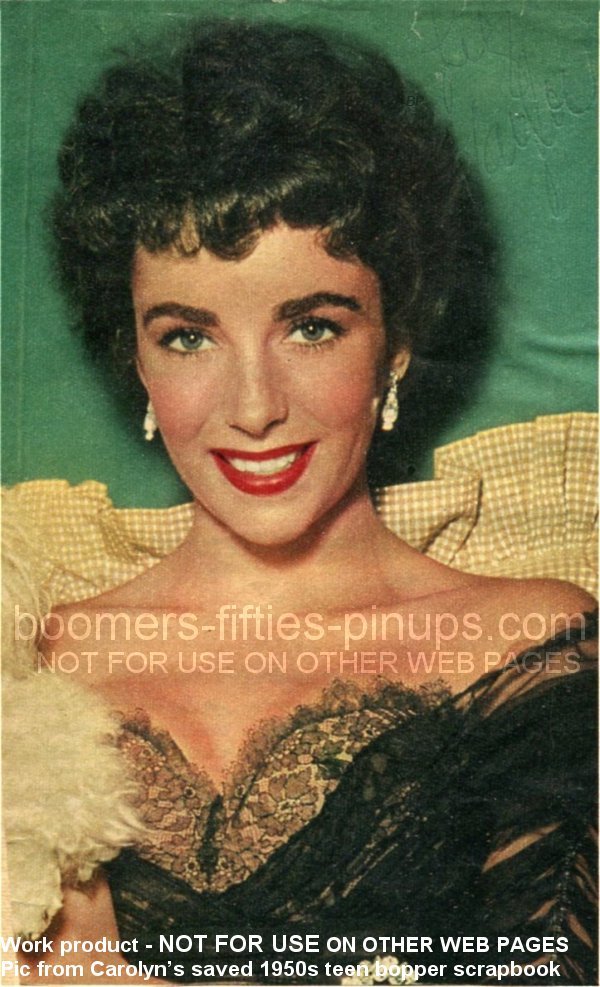  &copy; boomers pinups work product - elizabeth taylor pic