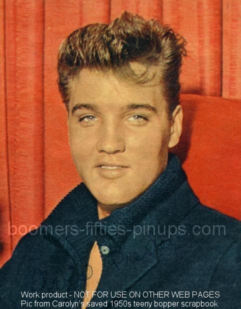 &copy; boomers pinups work product - elvis presley magazine pinup
