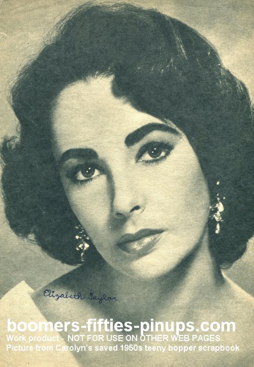  &copy; boomers Pinups work product - elizabeth taylor picture