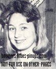 high school,  loose pageboy hair