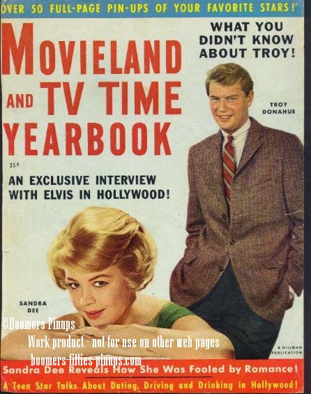  &copy; boomers pinups work product - sandra dee troy donahue magazine picture