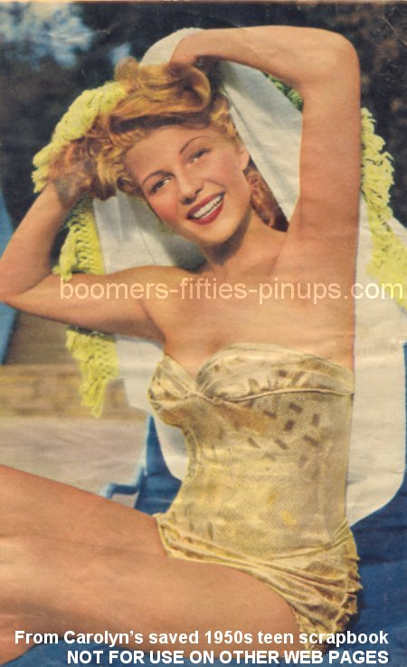  &copy; boomers pinups restored work product - rita hayworth picture