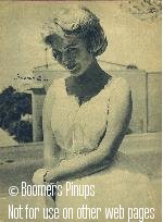  &copy; boomers pinups work product - sandra dee and car