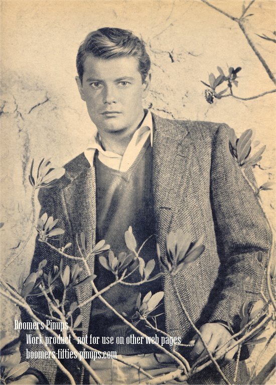  &copy; boomers pinups work product - troy donahue picture pinup