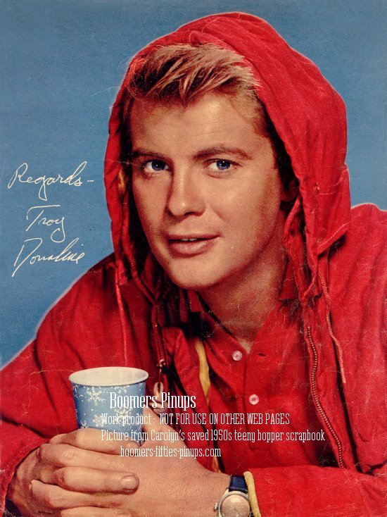 &copy; boomers pinups work product - troy donahue picture