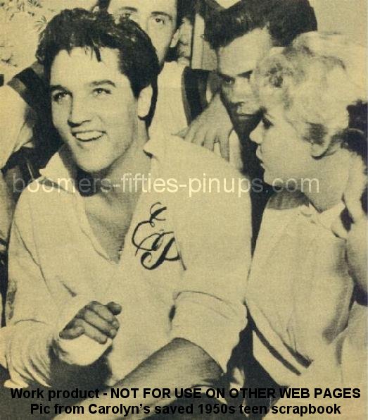  &copy; boomers pinups work product - elvis presley and fans
