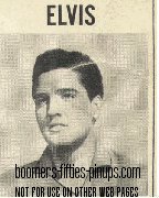  &copy; boomers pinups work product - elvis presley bw pic