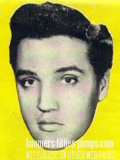  &copy; boomers pinups work product - elvis presley picture closeup
