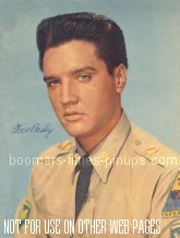  &copy; boomers pinups work product - elvis presley GI Blues picture