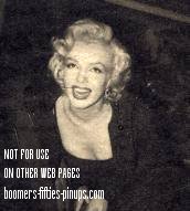  &copy; boomers pinups work product - marilyn monroe photo in black dress