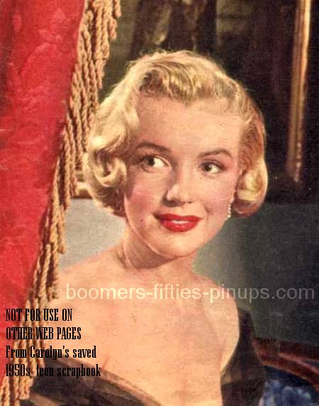  &copy; boomers pinups work product - marilyn monroe curtain call pic