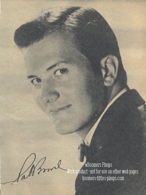  &copy; boomers pinups restored work product - Pat Boone picture