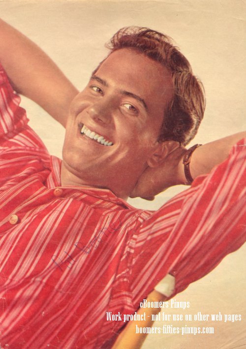  &copy; boomers pinups work product - Pat Boone picture relaxing