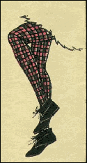 plaid & ankle boots