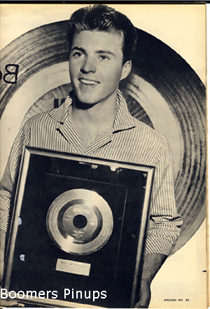 Ricky Nelson award photo