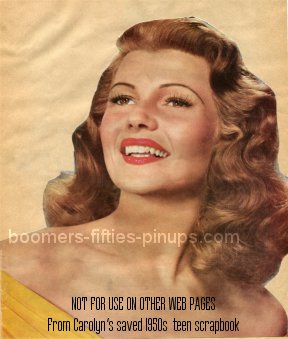 &copy; boomers pinups restored work product - rita hayworth picture