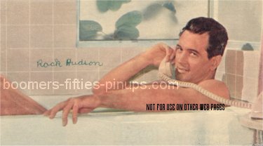 &copy; boomers pinups work product - rock hudson