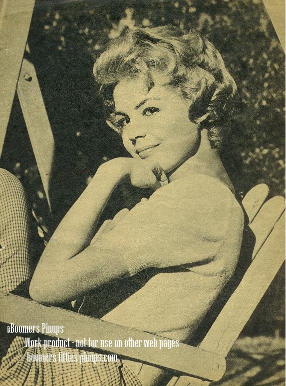  &copy; boomers pinups work product - sandra dee picture closeup